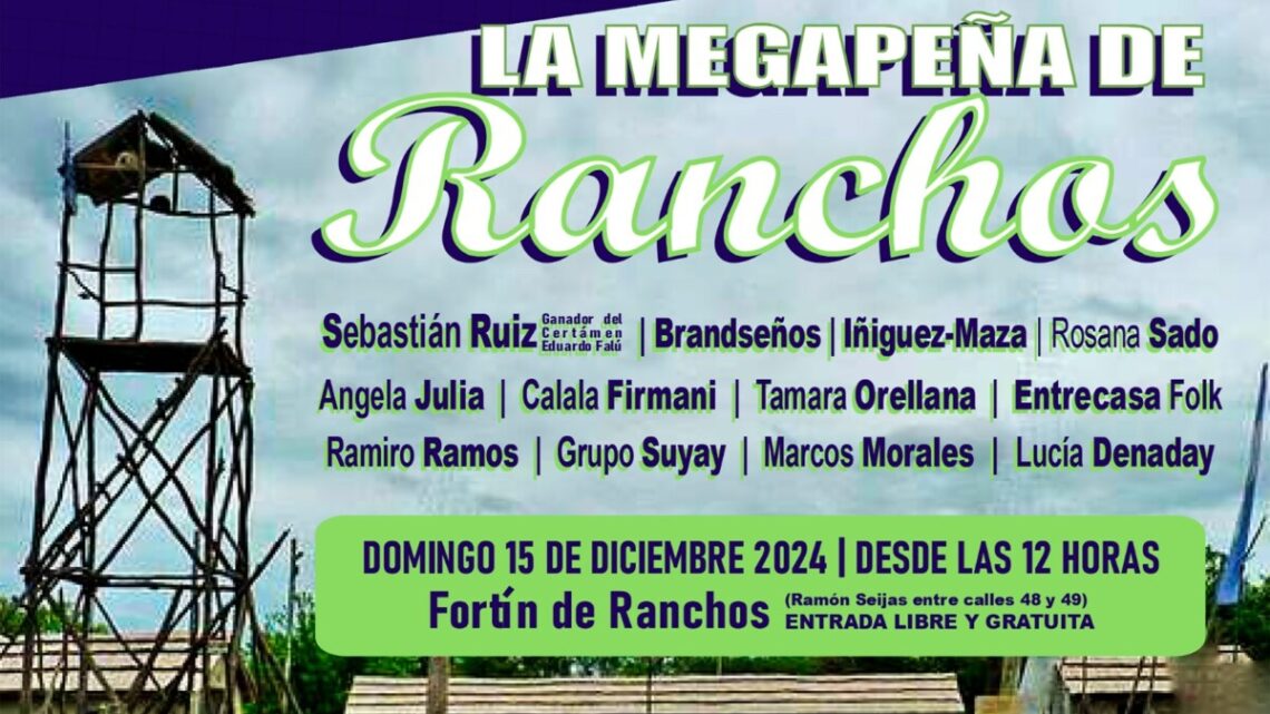 Megapeña en Ranchos: Se reconocerán a las agrupaciones danzantes de la región