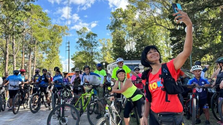 El cicloturismo, una alternativa que crece en Castelli
