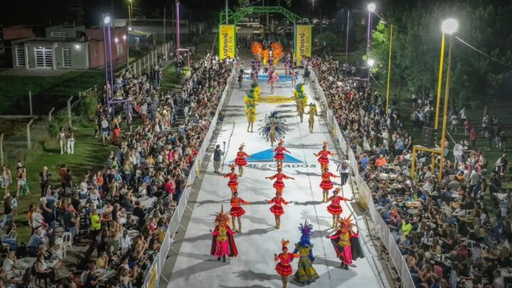 Dia por día, como serán las noches del Carnaval del Sol en Dolores