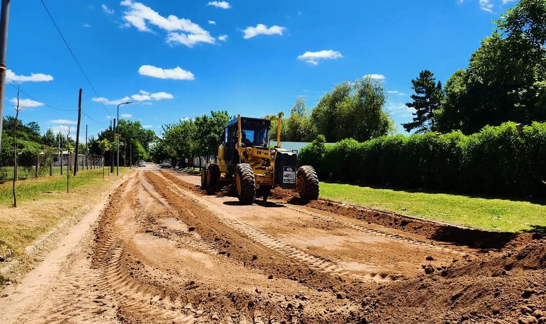 En Dolores avanza el programa estratégico de pavimentación