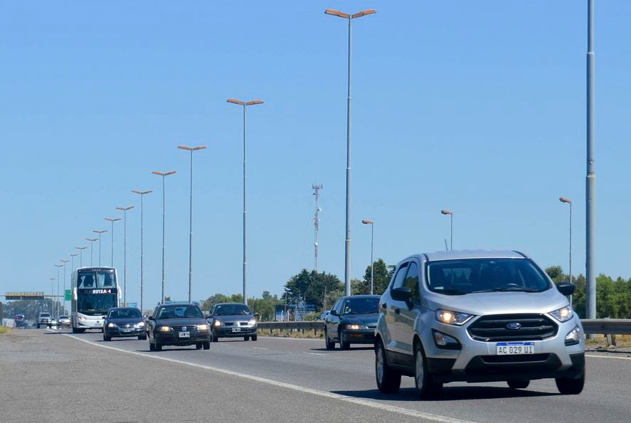 Intenso el trafico por el cambio de quincena Intenso el trafico por el cambio de quincena