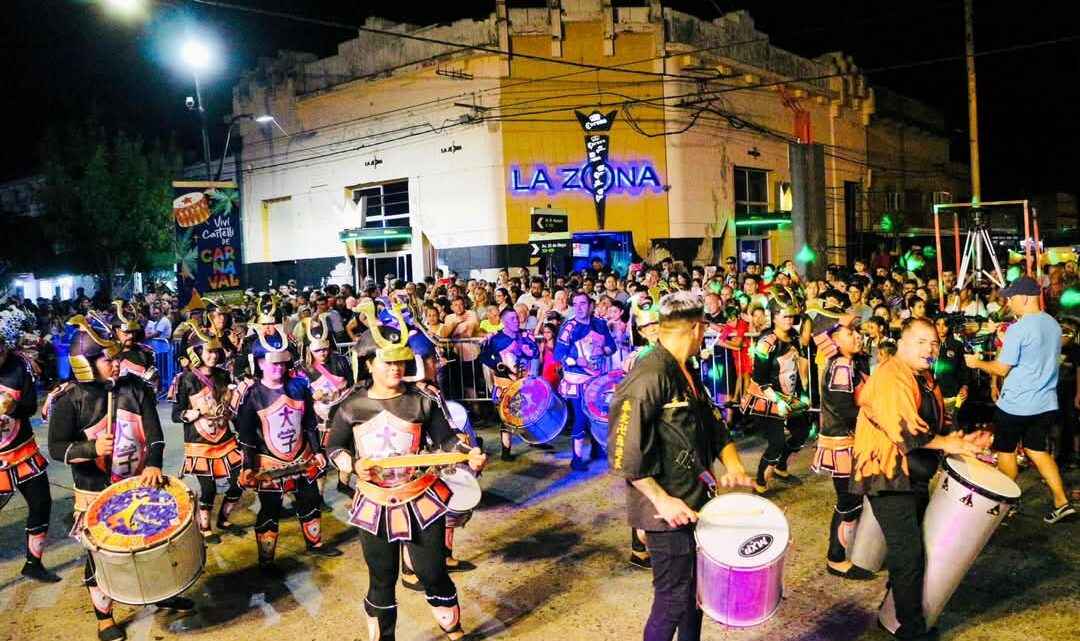 Comienzan los carnavales en Castelli