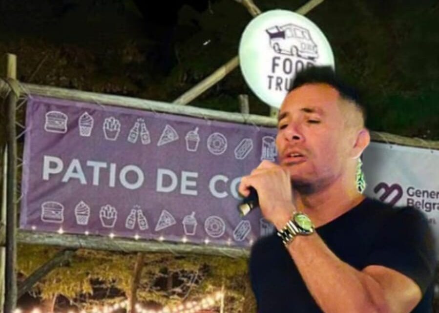 Seba Iriarte llega al Patio Gastronómico con todo su repertorio
