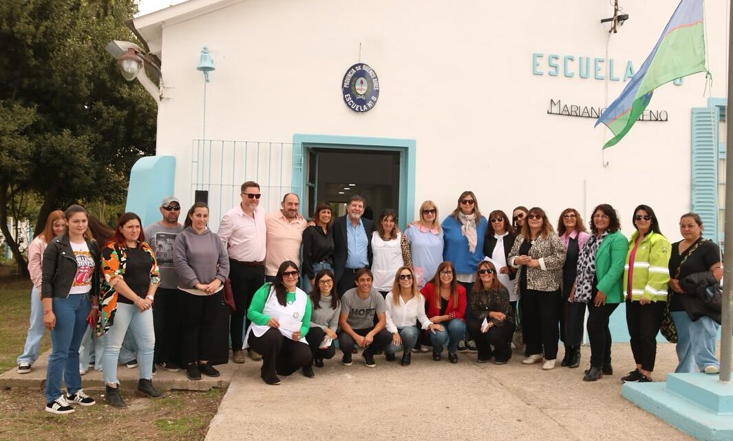 RANCHOS: La Escuela Primaria Rural N°8 volvió a abrir sus puertas totalmente renovada RANCHOS: La Escuela Primaria Rural N°8 volvió a abrir sus puertas totalmente renovada