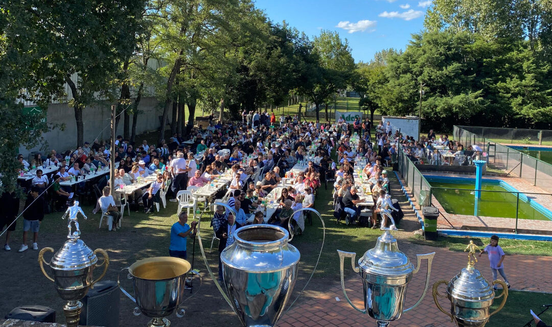 60 AÑOS: Domingo de emociones, recuerdos y festejos en Agrupación Deportiva El Salado