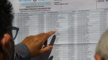 Ya está disponible el padrón electoral provisorio: chequeá tus datos