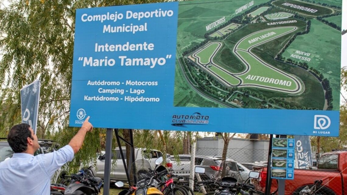 Dolores sueña a lo grande con el automovilismo: se presentó el Complejo Deportivo Municipal Dolores sueña a lo grande con el automovilismo: se presentó el Complejo Deportivo Municipal
