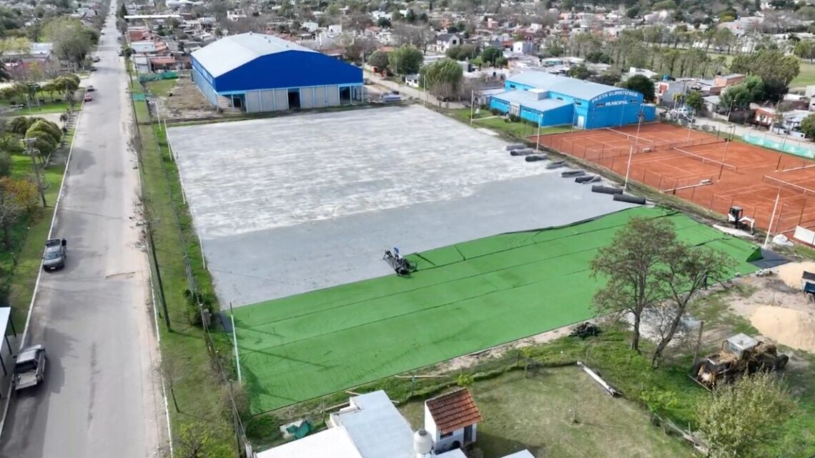 Dolores avanza con el sueño de la cancha de Hockey Municipal con césped sintético