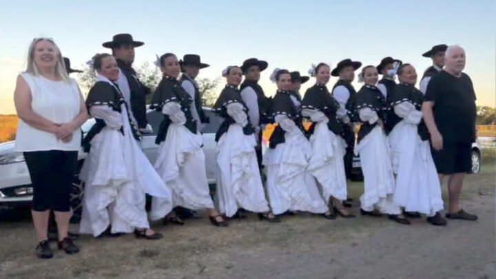 Gran peña folclórica en Ranchos por el aniversario del Ballet General Paz