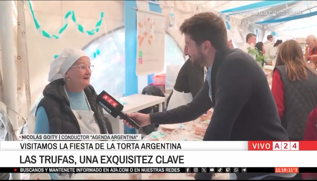 La Fiesta de la Torta Argentina fue un éxito en TV: este sábado brilló por A24 La Fiesta de la Torta Argentina fue un éxito en TV: este sábado brilló por A24