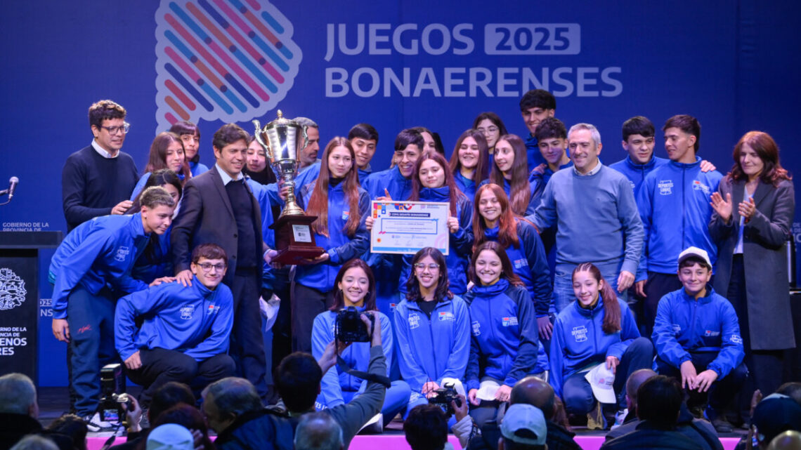 Kicillof lanzó los Juegos Bonaerenses 2025 con récord de inscriptos Kicillof lanzó los Juegos Bonaerenses 2025 con récord de inscriptos