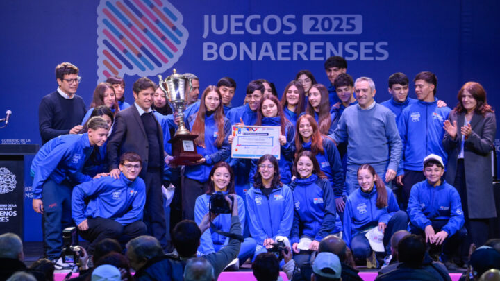 Kicillof lanzó los Juegos Bonaerenses 2025 con récord de inscriptos