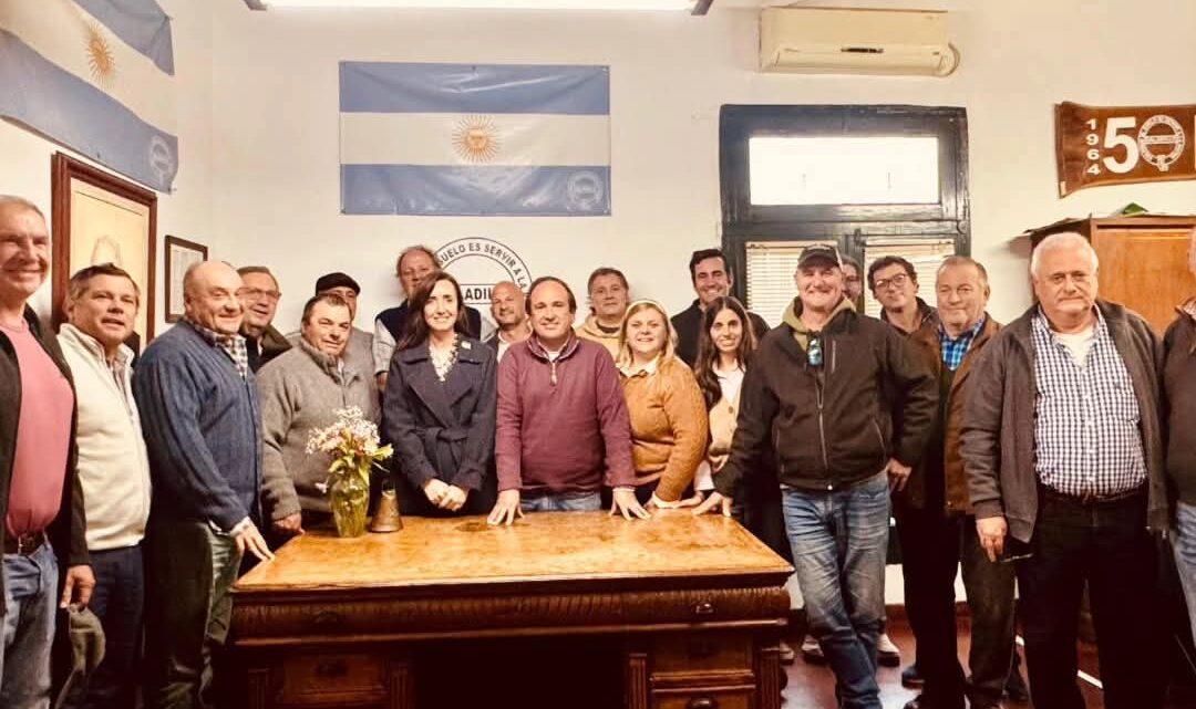 Villarruel salió al territorio y visitó Saladillo sin agenda oficial Villarruel salió al territorio y visitó Saladillo sin agenda oficial