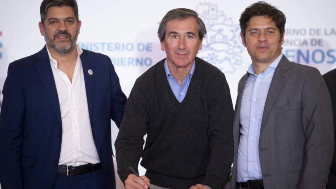 Educación sin grietas: Kicillof apoya a municipios opositores y Harispe celebra en Lezama