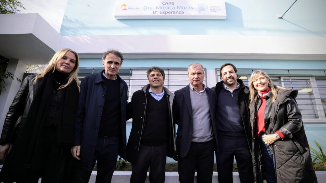 MONTE: Kicillof inauguró un nuevo caps y entregó escrituras, ambulancia y patrulleros MONTE: Kicillof inauguró un nuevo caps y entregó escrituras, ambulancia y patrulleros