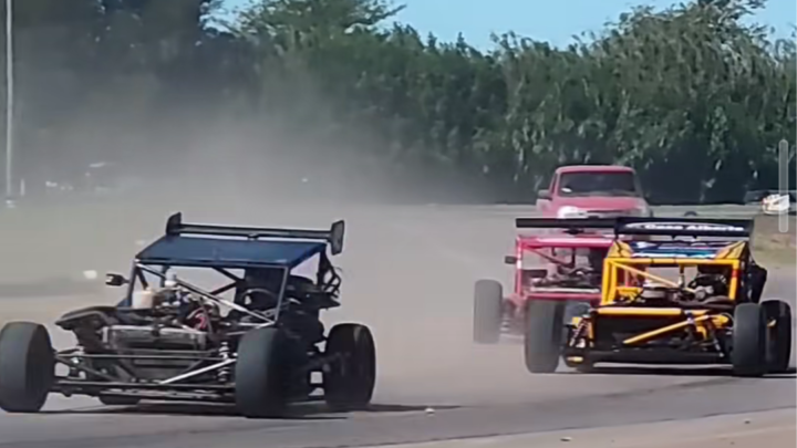 Show completo en el Autódromo: doble fecha de la Limitada, kartings, pick-up’s, Fiat 600 y GTM