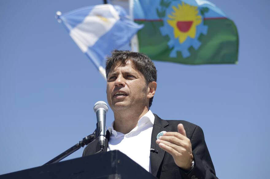 En Monte, gobernado por JxC, Kicillof entrega patrulleros, ambulancia e inaugura un CAPS