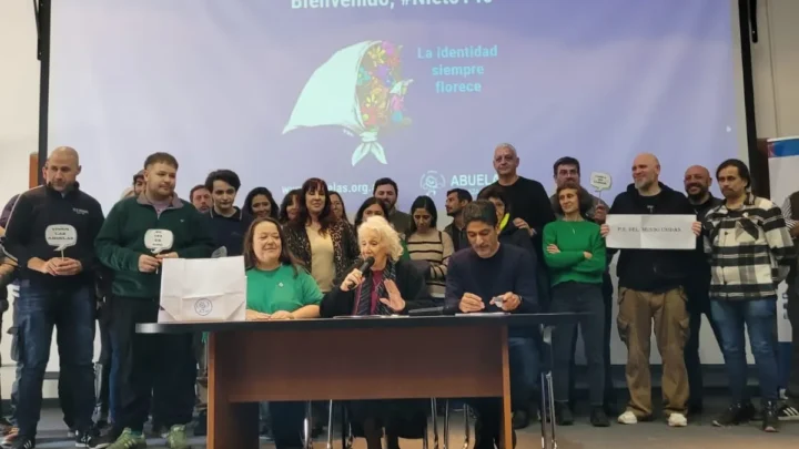 Abuelas de Plaza de Mayo confirmó restitución del nieto 140
