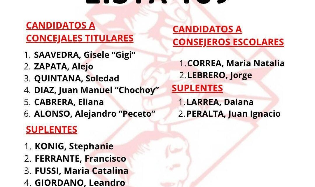 Defensa Comunal presentó su lista en General Paz con Gisele “Gigi” Saavedra como primera candidata