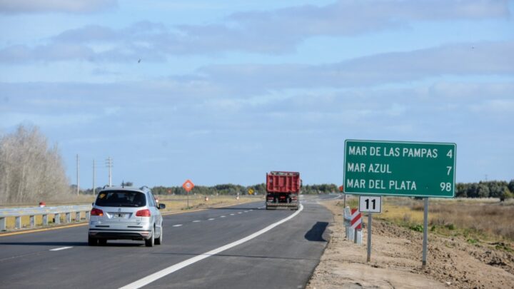 Con impulso provincial, se habilitó un nuevo sector en la Autovía de la Ruta 11 entre Villa Gesell y Mar Chiquita