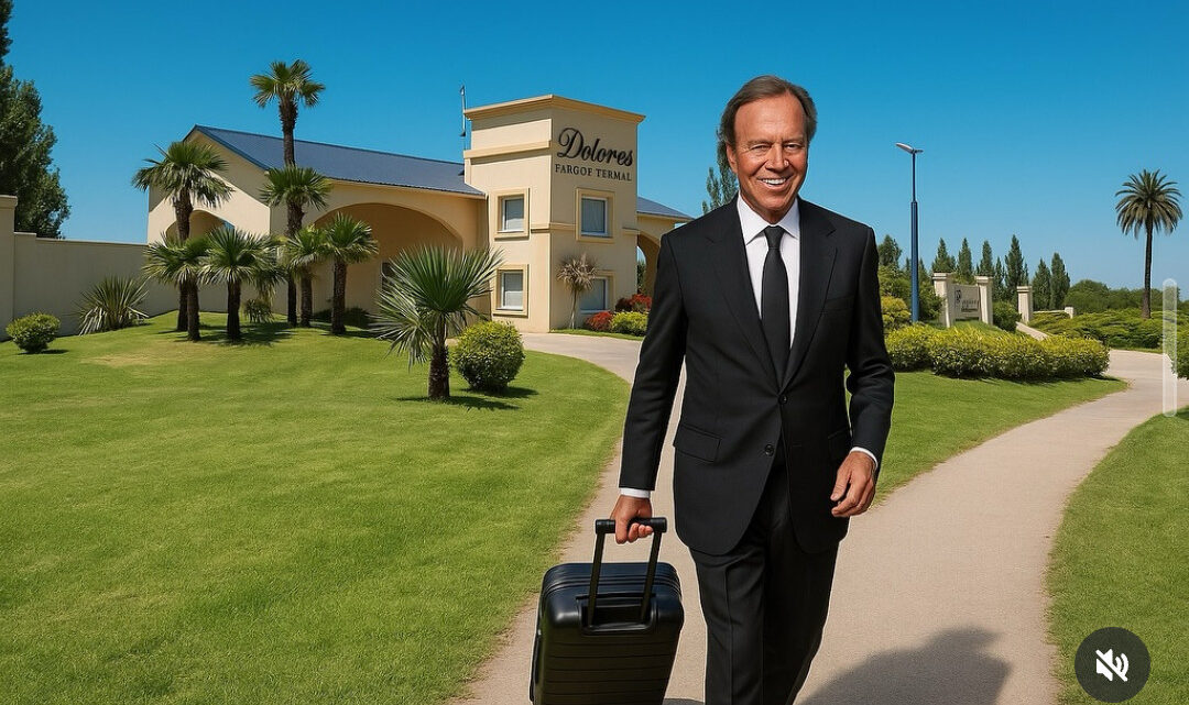Dolores se sumó a la fiebre de los memes de Julio Iglesias para promocionar su Parque Termal Dolores se sumó a la fiebre de los memes de Julio Iglesias para promocionar su Parque Termal