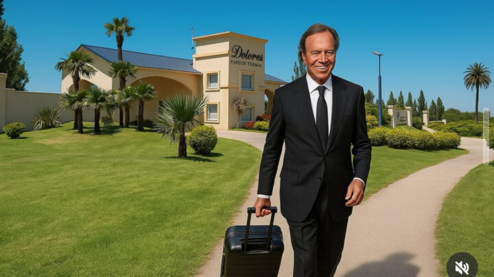 Dolores se sumó a la fiebre de los memes de Julio Iglesias para promocionar su Parque Termal