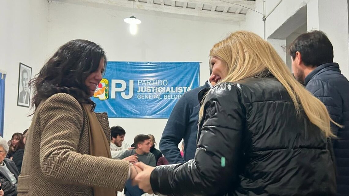 Marcela Basualdo inició una nueva gira por la Quinta Sección y visitó General Belgrano Marcela Basualdo inició una nueva gira por la Quinta Sección y visitó General Belgrano