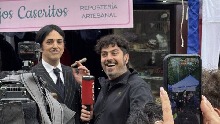 Villa Gesell: Con Diego Costa, C5N en Tu Barrio conquistó la ChocoGesell