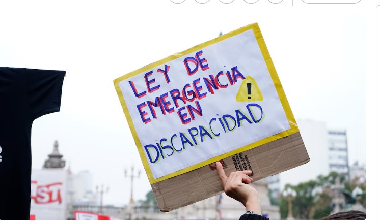 Crueldad Presidencial: Milei vetó la ley de discapacidad y crecen las movilizaciones Crueldad Presidencial: Milei vetó la ley de discapacidad y crecen las movilizaciones