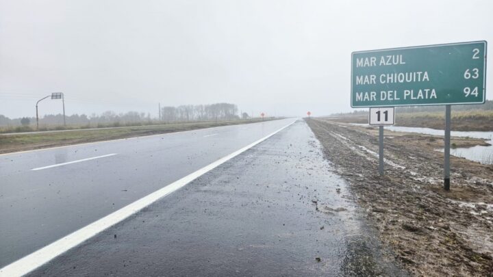 Vila Gesell ya cuenta con doble mano en todo su frente de ruta