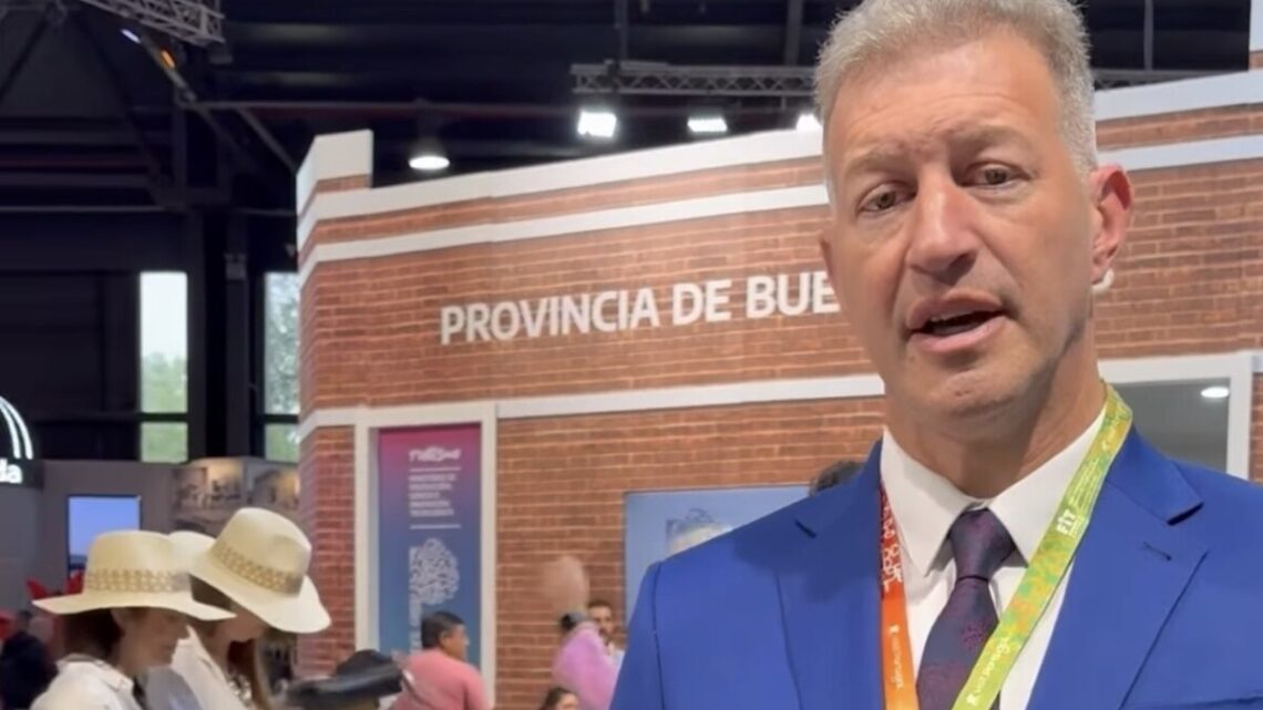 Felice destaca en la FIT el interés por Villa Gesell: “Nos consultan por fiestas, alojamientos y la temporada”