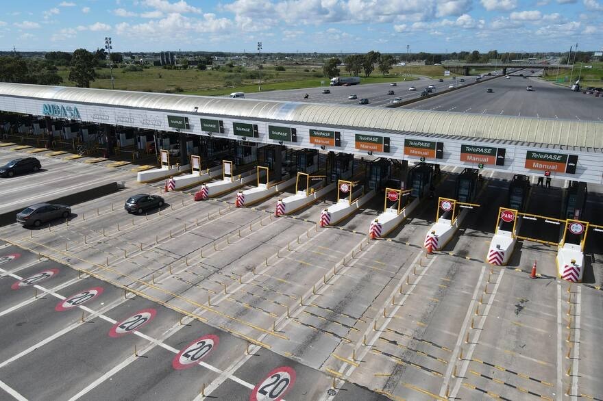 Nuevos valores en los peajes de la Autopista Buenos Aires–La Plata y la Costa