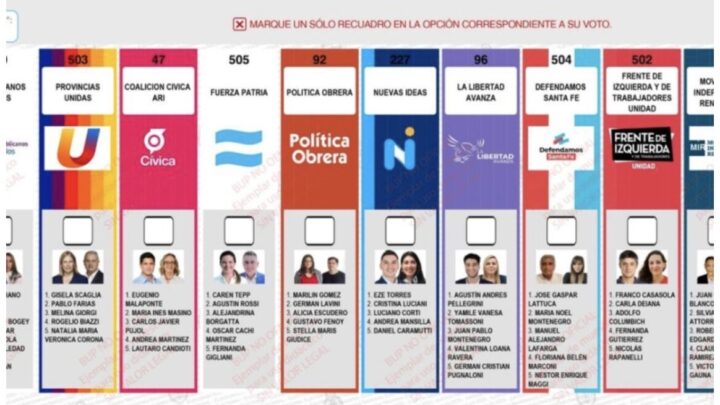 Así se vota el 26 de octubre: paso a paso con la boleta única de papel