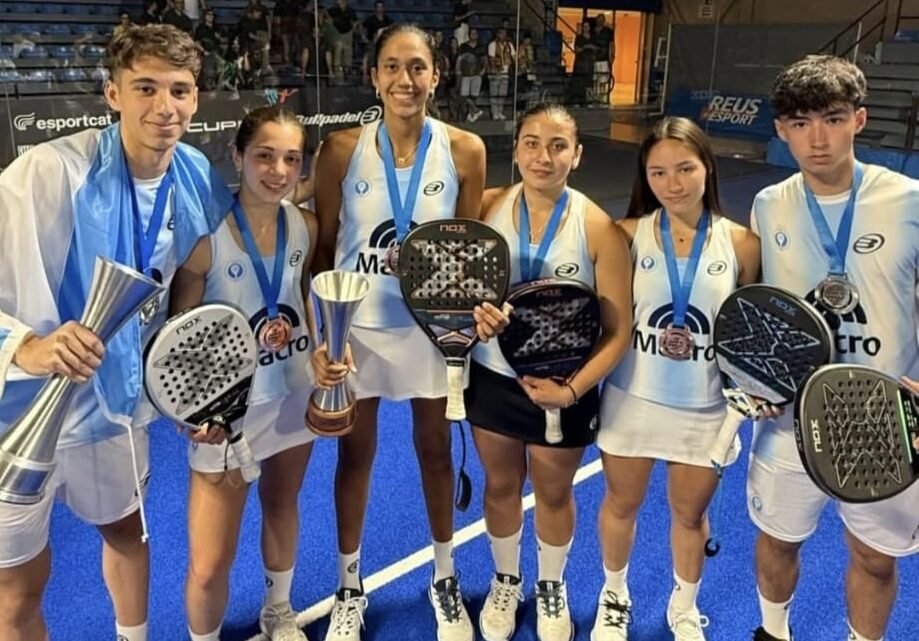 Orgullo de Monte: Valentín Cilli, subcampeón Mundial de Pádel