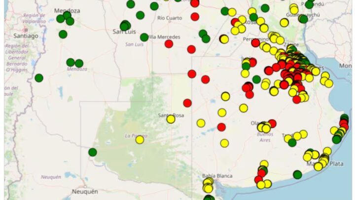 El nuevo mapa del arsénico exhibe altos niveles en zonas de Belgrano, 9 de Julio, Bragado y otros distritos