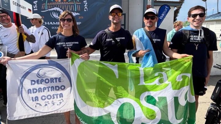 Iván Rohr, un emblema de superación y orgullo costero en el Mundial de Surf Adaptado