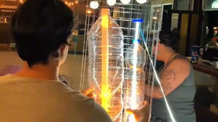 Un Faro que se enciende sobre el Río Salado y pone un profundo foco en el agua