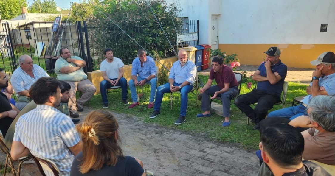 Agenda rural en marcha: Valcarlos se reunió con Desarrollo Agrario y productores en Gorchs