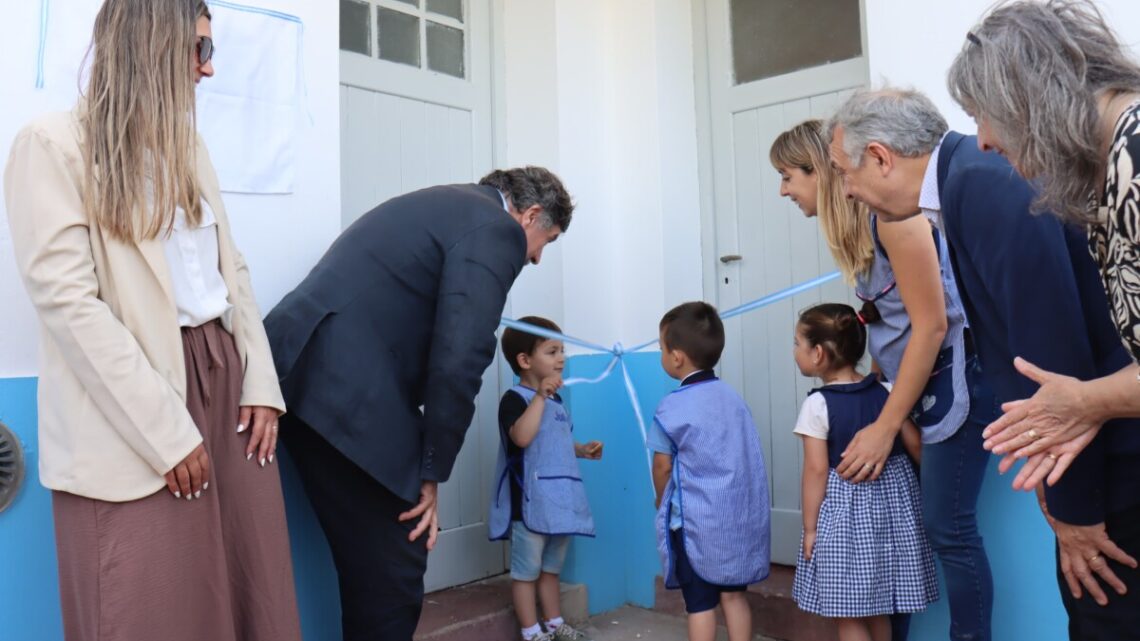 Pila inauguró un nuevo Jardín de Infantes en la zona rural