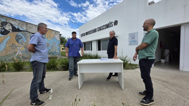 Chascomús avanza: firman la ampliación del Centro Universitario y proyectan más oferta académica
