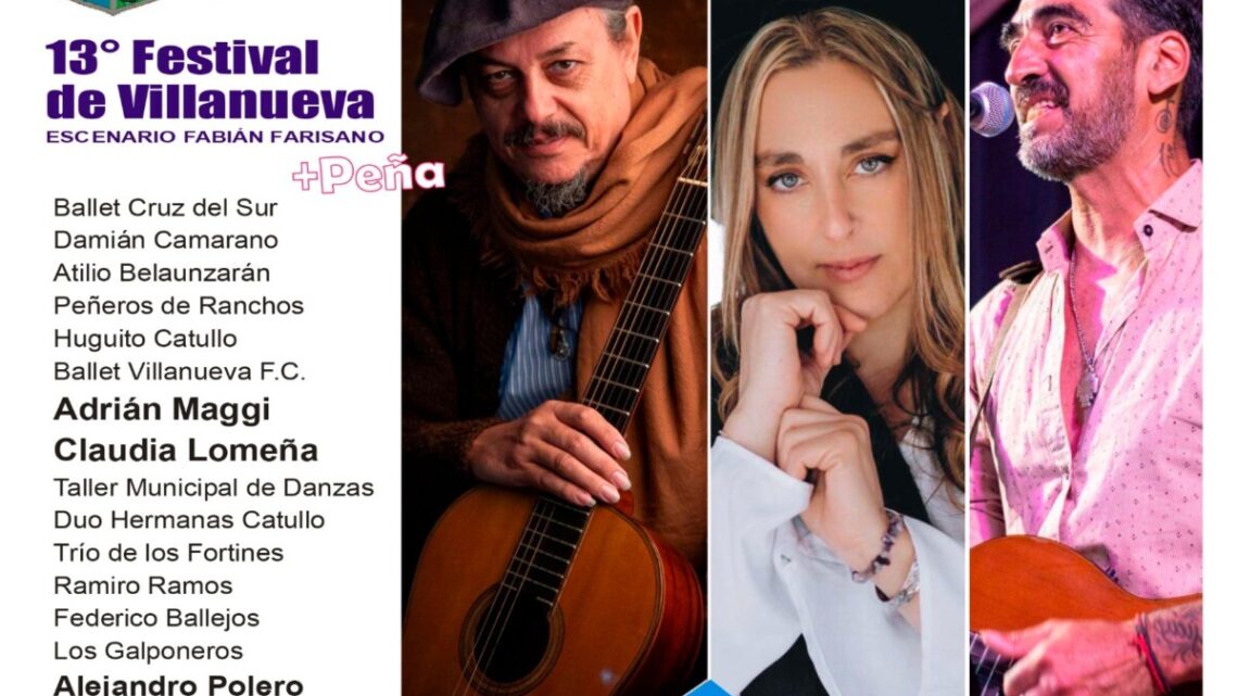 Villanueva se prepara para vivir el 13° Festival de Verano