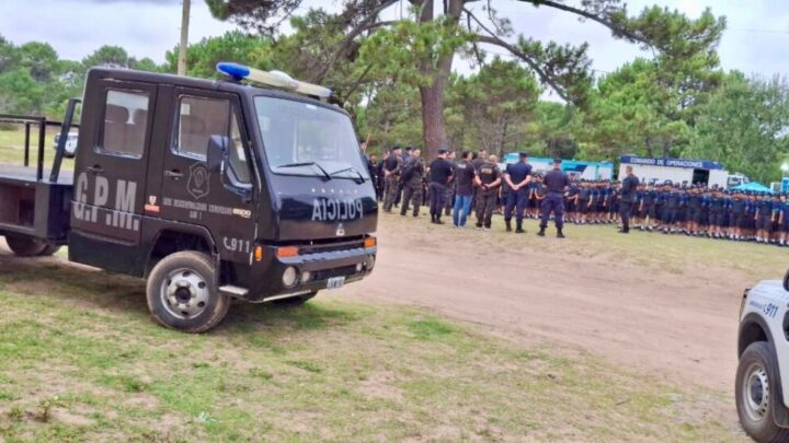 Villa Gesell: Amplio operativo de seguridad para el Enduro del Verano con 700 efectivos en la ciudad