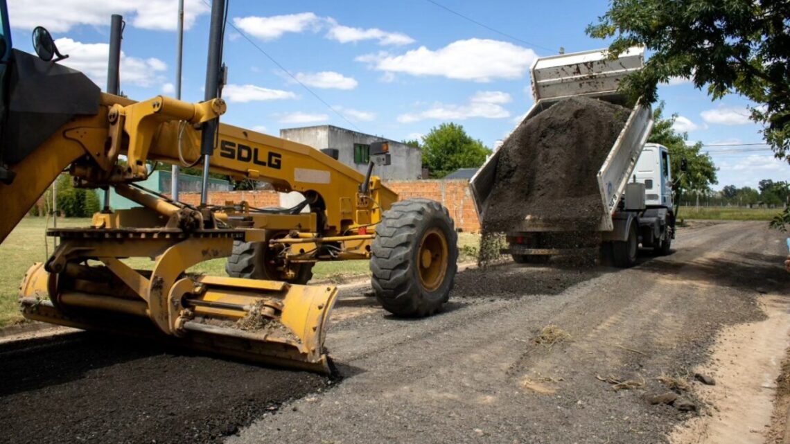 La gestión de Juan Pablo García avanza con obras clave en distintos barrios de Dolores