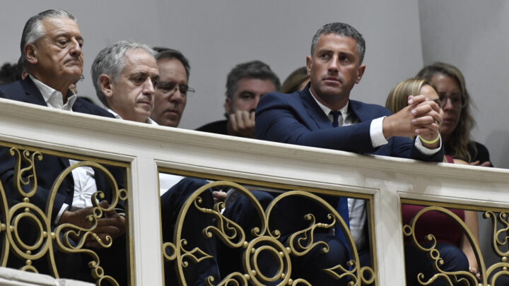 Intendentes de la Quinta Sección acompañaron a Kicillof en la apertura de sesiones