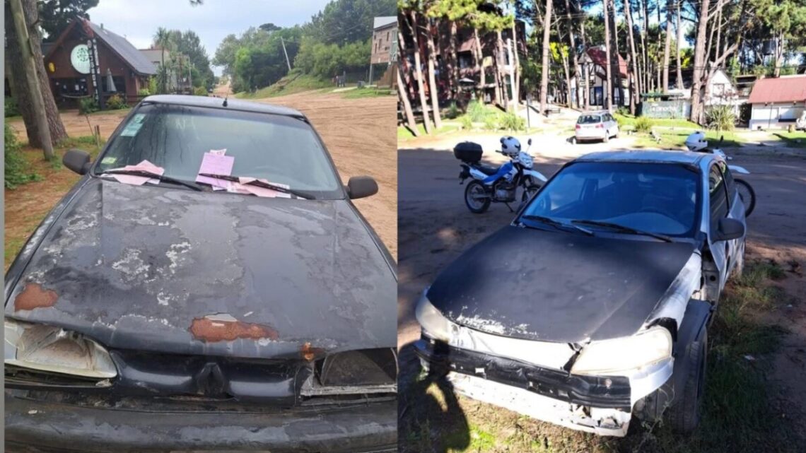 Autos abandonados en la vía pública: Gesell pone en marcha los secuestros