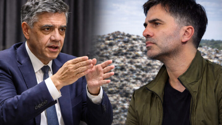Echarren cruzó a Jorge Macri y reclamó que CABA se haga cargo del impacto ambiental de su basura