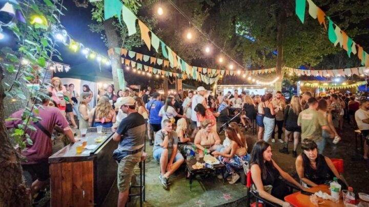 Santa Teresita vive un San Patricio a puro festejo, música y cerveza