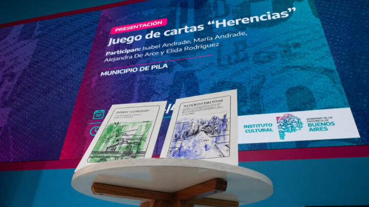 Herencias llegó lejos: Pila presentó su juego en la Feria Internacional del Libro