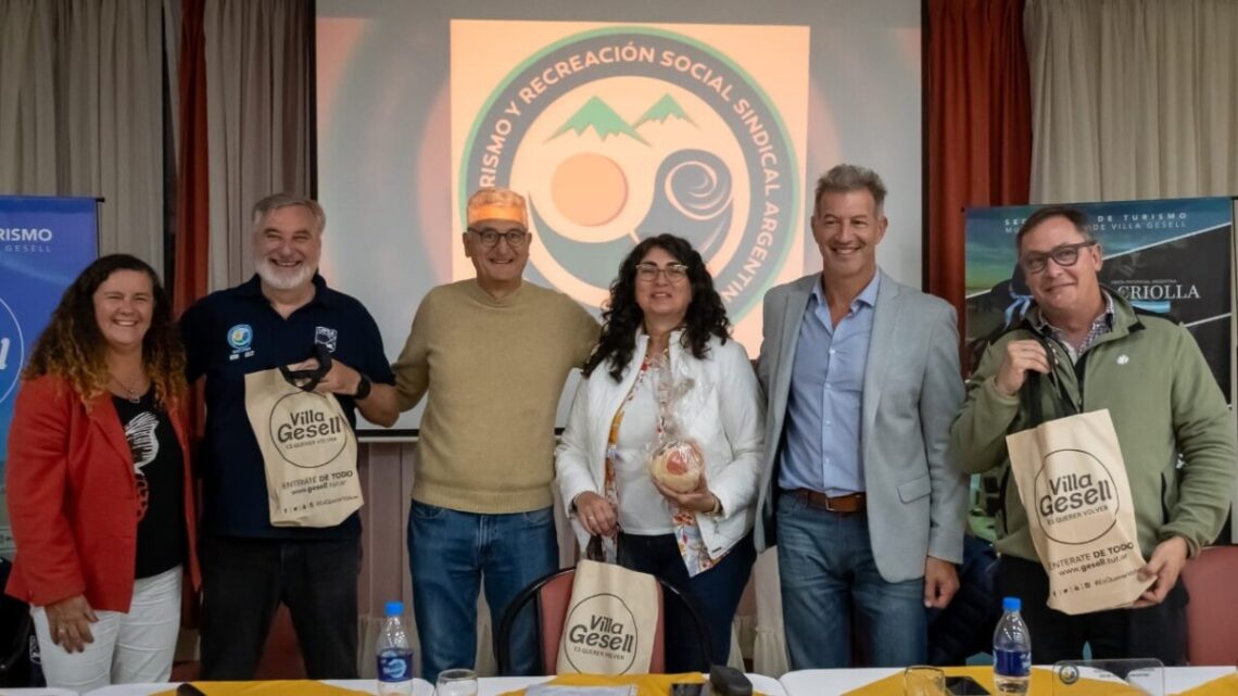 Villa Gesell fue sede del X Congreso de Turismo y Recreación Social y Sindical
