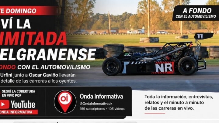 Este domingo: viví la Limitada con la transmisión de “A Fondo con el automovilismo”